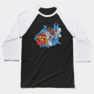 Gold fish Baseball T-Shirt